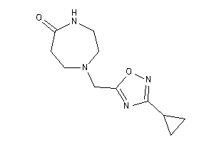 1-[(3-cyclopropyl-1,2,4-oxadiazol-5-yl)methyl]-1,4-diazepan-5-one