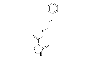 1-[2-(3-phenylpropylamino)acetyl]-2-imidazolidinone