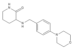 3-[(4-morpholinobenzyl)amino]-2-piperidone