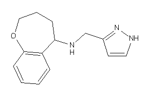 1H-pyrazol-3-ylmethyl(2,3,4,5-tetrahydro-1-benzoxepin-5-yl)amine