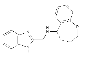 1H-benzimidazol-2-ylmethyl(2,3,4,5-tetrahydro-1-benzoxepin-5-yl)amine