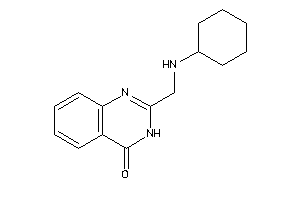 2-[(cyclohexylamino)methyl]-3H-quinazolin-4-one