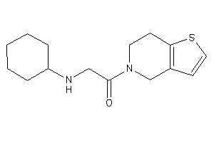 2-(cyclohexylamino)-1-(6,7-dihydro-4H-thieno[3,2-c]pyridin-5-yl)ethanone