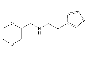 1,4-dioxan-2-ylmethyl-[2-(3-thienyl)ethyl]amine