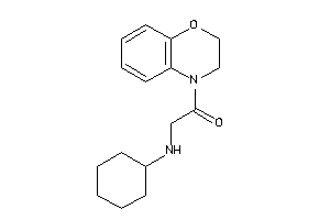 2-(cyclohexylamino)-1-(2,3-dihydro-1,4-benzoxazin-4-yl)ethanone