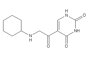 Image of 5-[2-(cyclohexylamino)acetyl]uracil