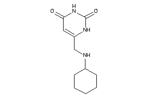 6-[(cyclohexylamino)methyl]uracil