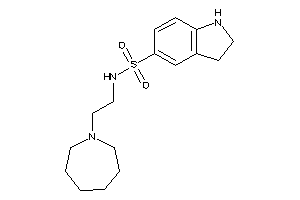 N-[2-(azepan-1-yl)ethyl]indoline-5-sulfonamide