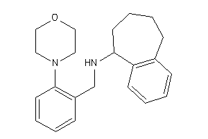 (2-morpholinobenzyl)-(6,7,8,9-tetrahydro-5H-benzocyclohepten-9-yl)amine