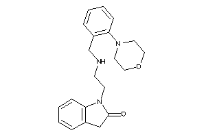 1-[2-[(2-morpholinobenzyl)amino]ethyl]oxindole