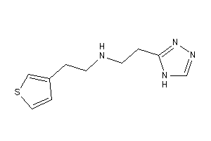 2-(3-thienyl)ethyl-[2-(4H-1,2,4-triazol-3-yl)ethyl]amine