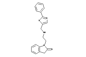 1-[2-[(2-phenylthiazol-5-yl)methylamino]ethyl]oxindole