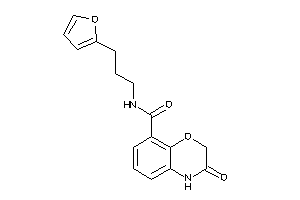 N-[3-(2-furyl)propyl]-3-keto-4H-1,4-benzoxazine-8-carboxamide