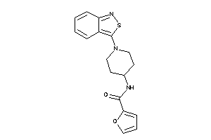 Image of N-[1-(2,1-benzothiazol-3-yl)-4-piperidyl]-2-furamide