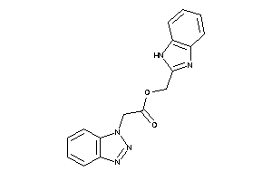 2-(benzotriazol-1-yl)acetic Acid 1H-benzimidazol-2-ylmethyl Ester