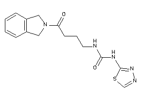 1-(4-isoindolin-2-yl-4-keto-butyl)-3-(1,3,4-thiadiazol-2-yl)urea