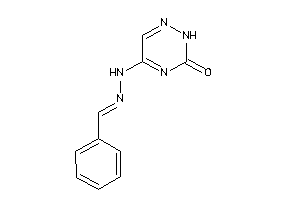 5-(N'-benzalhydrazino)-2H-1,2,4-triazin-3-one