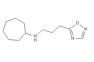 Cycloheptyl-[3-(1,2,4-oxadiazol-5-yl)propyl]amine