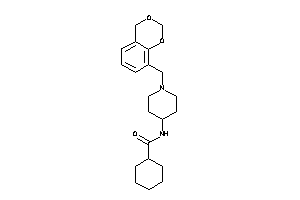 N-[1-(4H-1,3-benzodioxin-8-ylmethyl)-4-piperidyl]cyclohexanecarboxamide