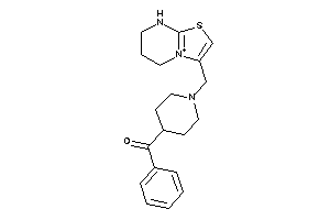 Phenyl-[1-(5,6,7,8-tetrahydrothiazolo[3,2-a]pyrimidin-4-ium-3-ylmethyl)-4-piperidyl]methanone