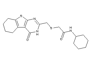 N-cyclohexyl-2-[(4-keto-5,6,7,8-tetrahydro-3H-benzothiopheno[2,3-d]pyrimidin-2-yl)methylthio]acetamide