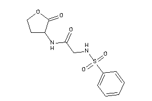 2-(benzenesulfonamido)-N-(2-ketotetrahydrofuran-3-yl)acetamide