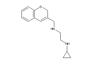 2H-chromen-3-ylmethyl-[2-(cyclopropylamino)ethyl]amine