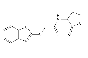 2-(1,3-benzoxazol-2-ylthio)-N-(2-ketotetrahydrofuran-3-yl)acetamide