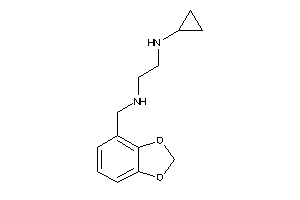 1,3-benzodioxol-4-ylmethyl-[2-(cyclopropylamino)ethyl]amine