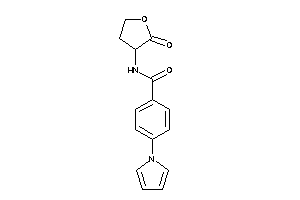 N-(2-ketotetrahydrofuran-3-yl)-4-pyrrol-1-yl-benzamide