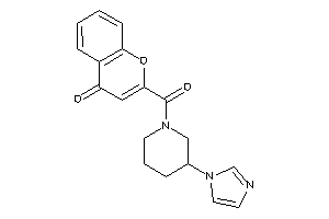 Image of 2-(3-imidazol-1-ylpiperidine-1-carbonyl)chromone