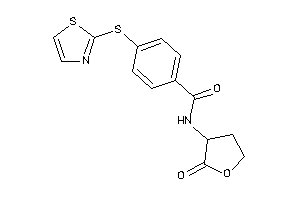 N-(2-ketotetrahydrofuran-3-yl)-4-(thiazol-2-ylthio)benzamide