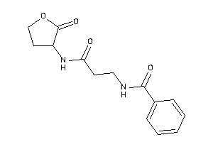 N-[3-keto-3-[(2-ketotetrahydrofuran-3-yl)amino]propyl]benzamide