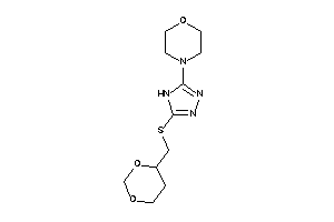 4-[5-(1,3-dioxan-4-ylmethylthio)-4H-1,2,4-triazol-3-yl]morpholine