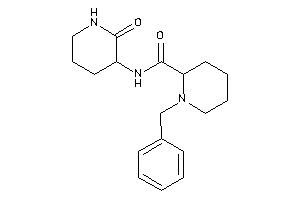 1-benzyl-N-(2-keto-3-piperidyl)pipecolinamide