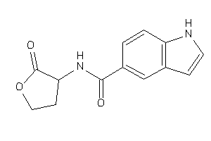 N-(2-ketotetrahydrofuran-3-yl)-1H-indole-5-carboxamide