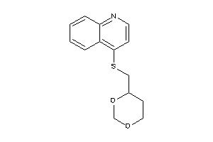 Image of 4-(1,3-dioxan-4-ylmethylthio)quinoline