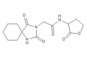 2-(2,4-diketo-1,3-diazaspiro[4.5]decan-3-yl)-N-(2-ketotetrahydrofuran-3-yl)acetamide