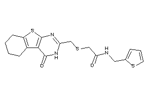 2-[(4-keto-5,6,7,8-tetrahydro-3H-benzothiopheno[2,3-d]pyrimidin-2-yl)methylthio]-N-(2-thenyl)acetamide