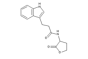 Image of 3-(1H-indol-3-yl)-N-(2-ketotetrahydrofuran-3-yl)propionamide