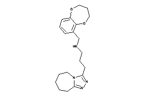 3,4-dihydro-2H-1,5-benzodioxepin-6-ylmethyl-[3-(6,7,8,9-tetrahydro-5H-[1,2,4]triazolo[4,3-a]azepin-3-yl)propyl]amine