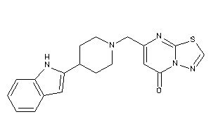 Image of 7-[[4-(1H-indol-2-yl)piperidino]methyl]-[1,3,4]thiadiazolo[3,2-a]pyrimidin-5-one