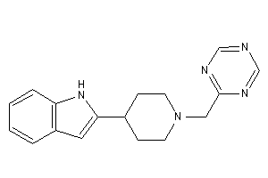 2-[1-(s-triazin-2-ylmethyl)-4-piperidyl]-1H-indole