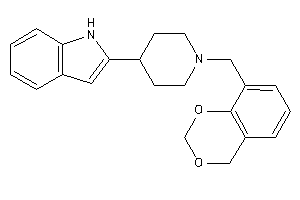 2-[1-(4H-1,3-benzodioxin-8-ylmethyl)-4-piperidyl]-1H-indole