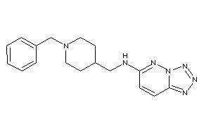 (1-benzyl-4-piperidyl)methyl-(tetrazolo[5,1-f]pyridazin-6-yl)amine