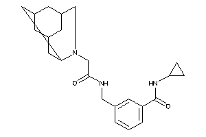 N-cyclopropyl-3-[[(2-BLAHylacetyl)amino]methyl]benzamide