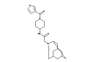 N-[1-(3-furoyl)-4-piperidyl]-2-BLAHyl-acetamide