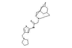 N-[4-(pyrrolidinomethyl)thiazol-2-yl]-2-BLAHyl-acetamide