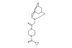 1-[4-(cyclopropanecarbonyl)piperazino]-2-BLAHyl-ethanone