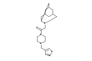 1-[4-(isoxazol-4-ylmethyl)piperazino]-2-BLAHyl-ethanone